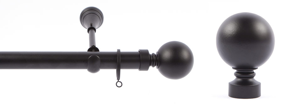 Product Shot - Apollo 291501 Harvest Finial Black 2