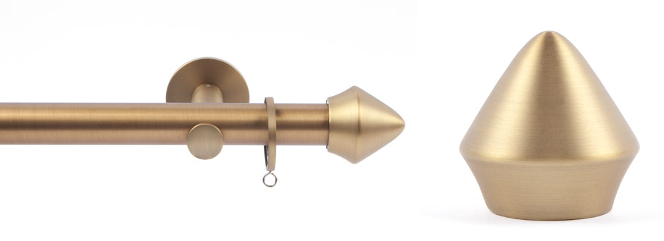 Product Shot - Apollo 291521 Plato Round Finial Antique Brass 1