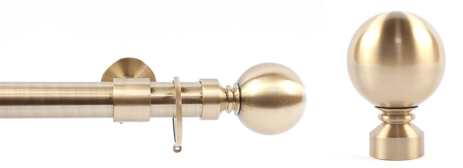 Constellation 381501 Orion Finial Satin Brass