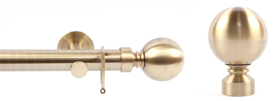 Constellation 381501 Orion Finial Satin Brass