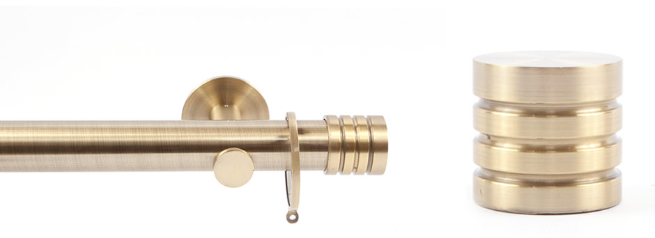 Constellation 381531 Cetus Finial Satin Brass