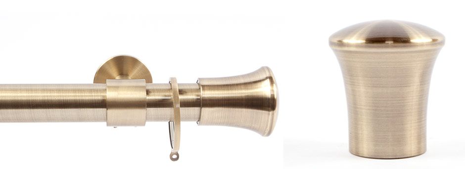 Constellation 381601 Aries Finial Satin Brass