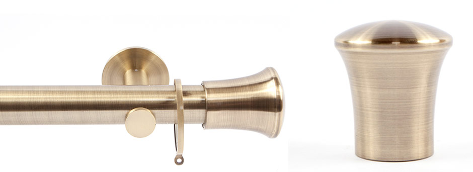 Constellation 381601 Aries Finial Satin Brass