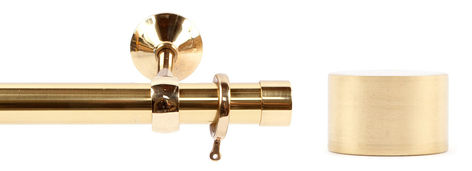 Opera 281001 Endcap Polished Brass