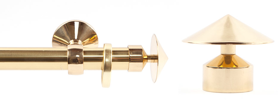 Opera 281601 Aida Finial Polished Brass