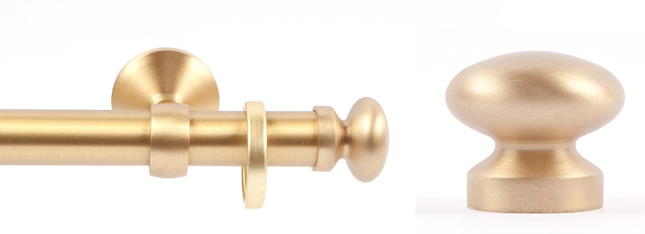 Opera 281601 Bohemia Finial Brushed Brass