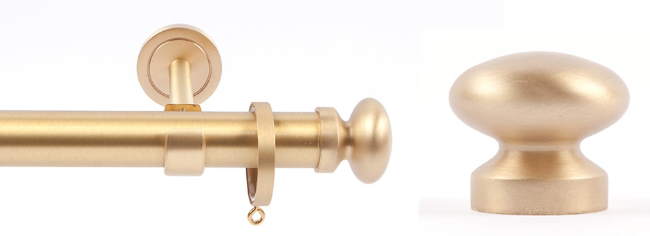 Opera 281601 Bohemia Finial Brushed Brass