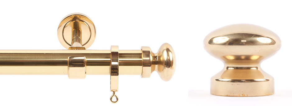 Opera 281601 Bohemia Finial Polished Brass