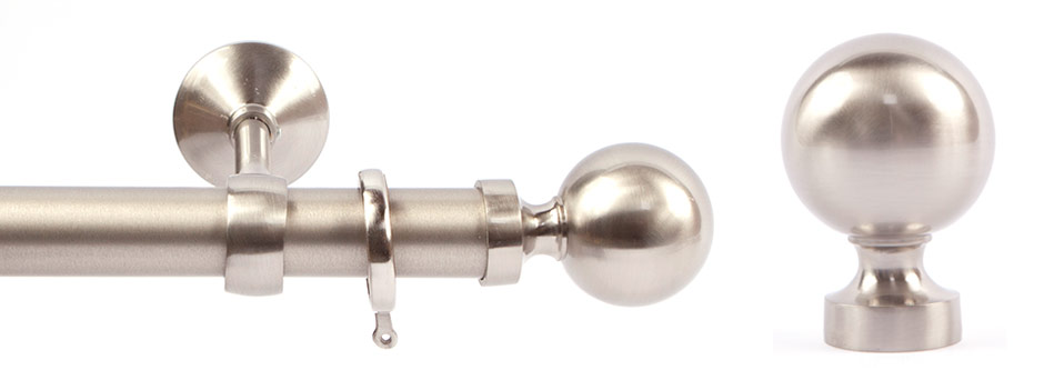 Opera 281603 Carmen Finial Brushed Nickel