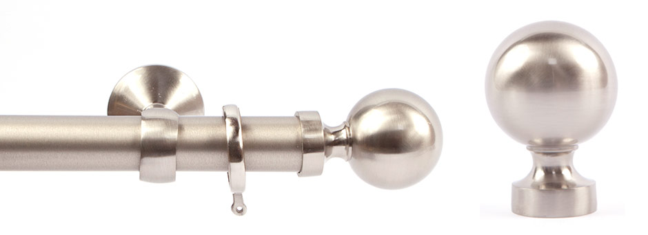 Opera 281603 Carmen Finial Brushed Nickel