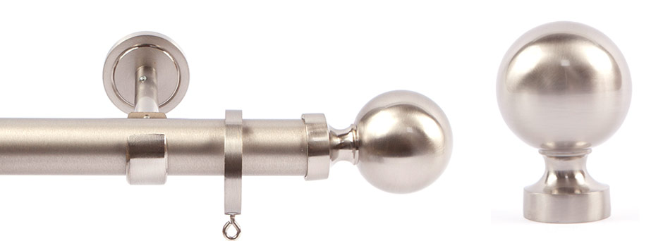 Opera 281603 Carmen Finial Brushed Nickel