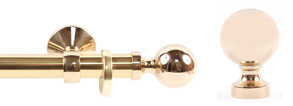 Opera 281603 Carmen Finial Polished Brass