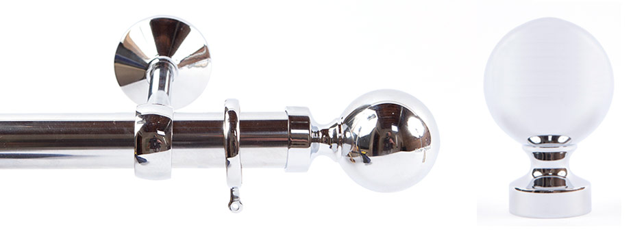 Opera 281603 Carmen Finial Polished Chrome