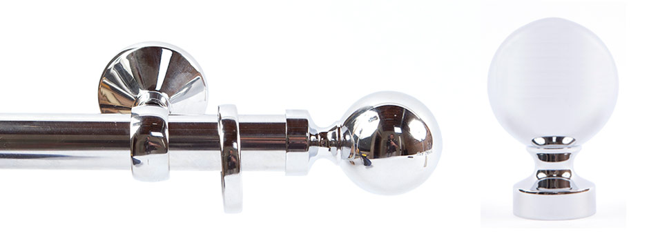 Opera 281603 Carmen Finial Polished Chrome