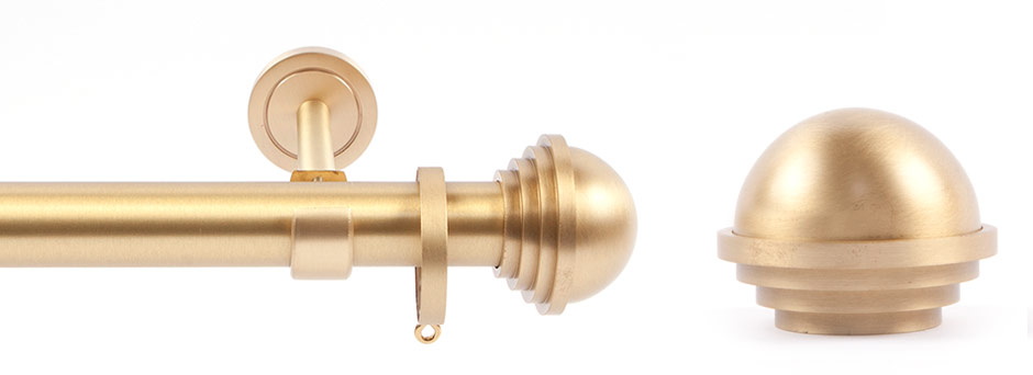 Opera 281605 Electra Finial Brushed Brass