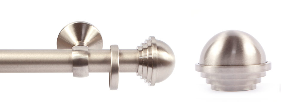 Opera 281605 Electra Finial Brushed Nickel