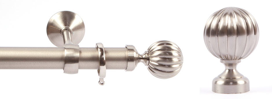 Opera 281606 Fidelio Finial Brushed Nickel