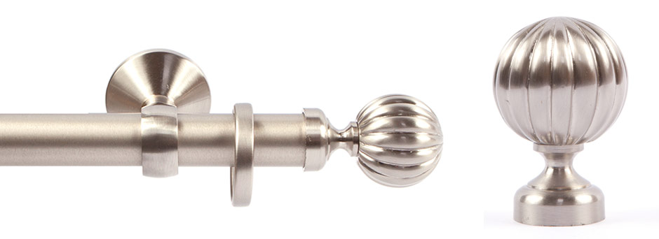 Opera 281606 Fidelio Finial Brushed Nickel