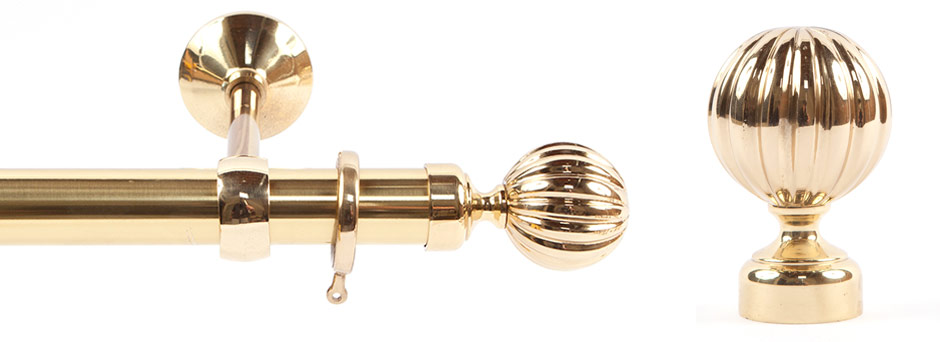 Opera 281606 Fidelio Finial Polished Brass