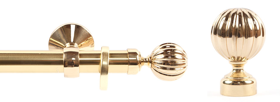 Opera 281606 Fidelio Finial Polished Brass