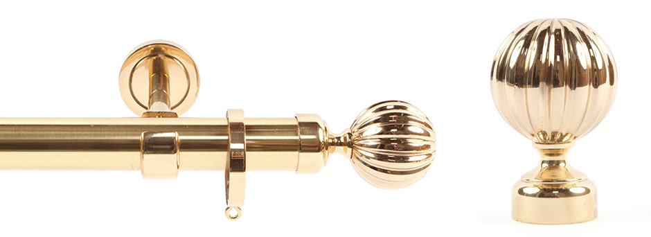 Opera 281606 Fidelio Finial Polished Brass