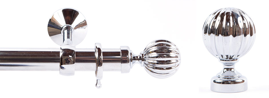 Opera 281606 Fidelio Finial Polished Chrome