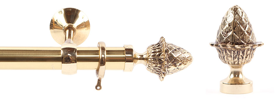 Opera 281615 Othello Finial Polished Brass