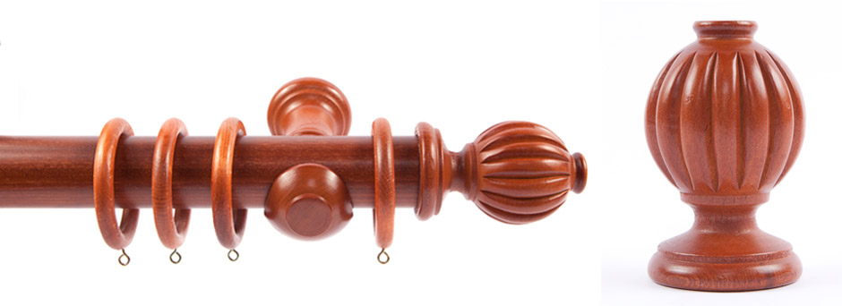 Product Shot - Pinnacle 511310 Andorra Finial Mahogany 2