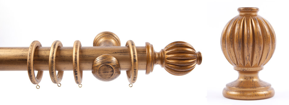 Product Shot - Pinnacle 511310 Andorra Finial Old Gold 2