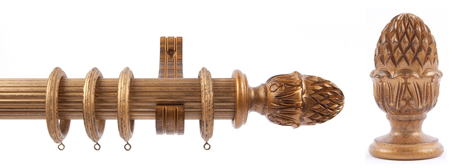 Product Shot - Pinnacle 511340 Ysabena Finial Old Gold 1
