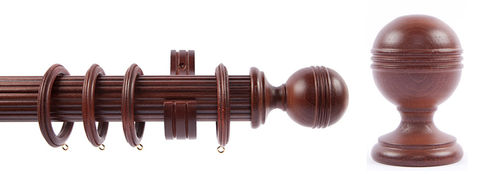 Product Shot - Pinnacle 511370 Pamplona Finial Fruitwood 1
